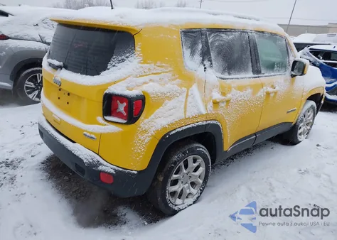 2018 Jeep Renegade Latitude 4X4 z USA, uszkodzony, nr VIN ZACCJBBB1JPJ47280